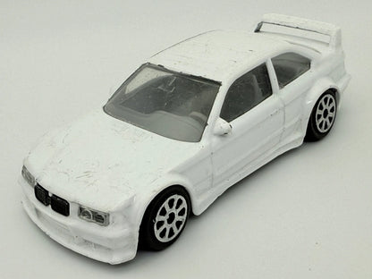 BMW M3, Bburago, Resoraki, die cast, 1:43, BIAŁY – zdjęcie 9