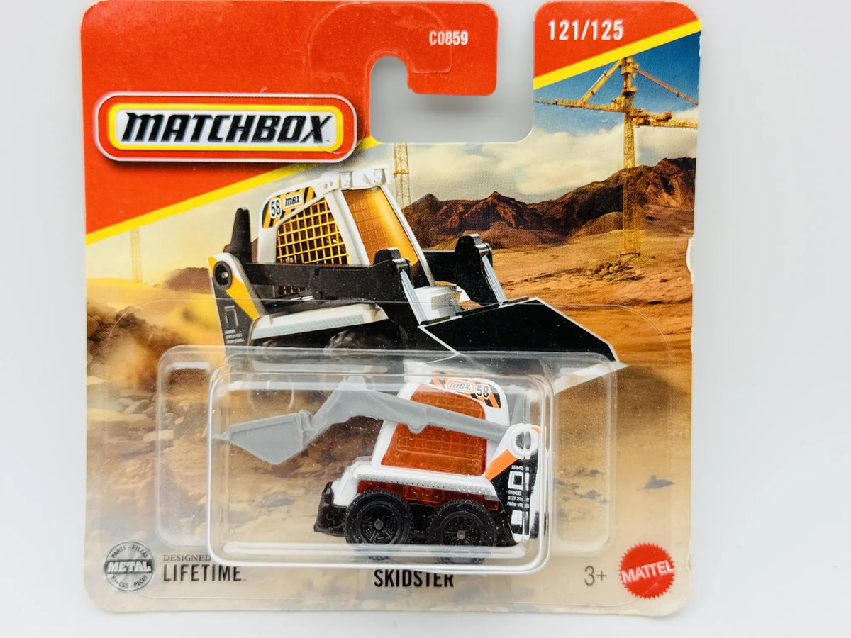 Skidster Hot Wheels 2025 Superfast 1:64 Ładowarka Blister Biały – zdjęcie 7