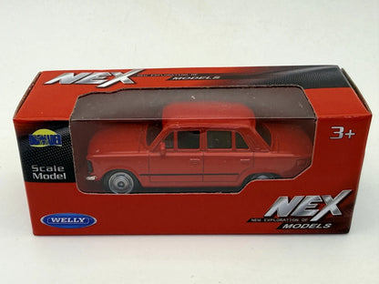 FIAT 125 NEX Welly Czerwony 1:55 – zdjęcie 7