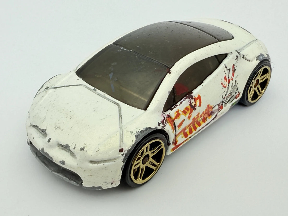 Mitsubishi Eclipse Concept Car, Hot Wheels, Resoraki, die cast, 1:64, biały – zdjęcie 8