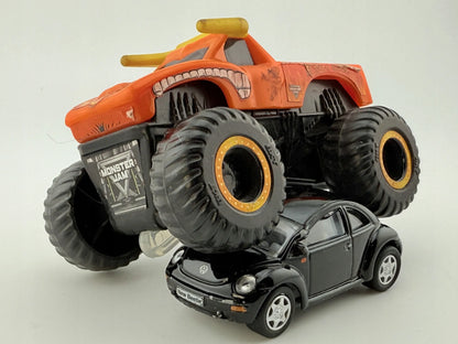 El Toro Loco Monster Jam 2019 Pomarańczowy 1:64 – zdjęcie 8