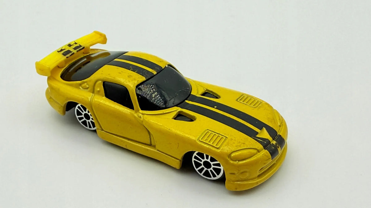 1998 Dodge Viper Gts Maisto 2003 Żółty 1:64 – zdjęcie 7