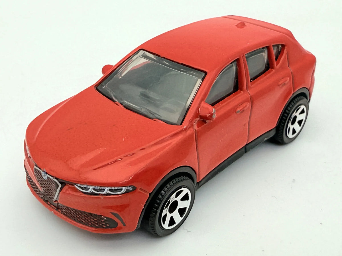 Alfa Romeo Tonale Matchbox 2023 1:64 Czerwony – zdjęcie 9