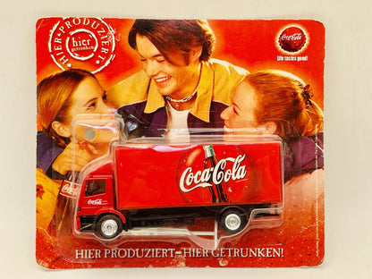 Mercedes Atego Grell Coca-Cola 1:87 Ciężarówka Promocyjna Blister Czerwony – zdjęcie 7