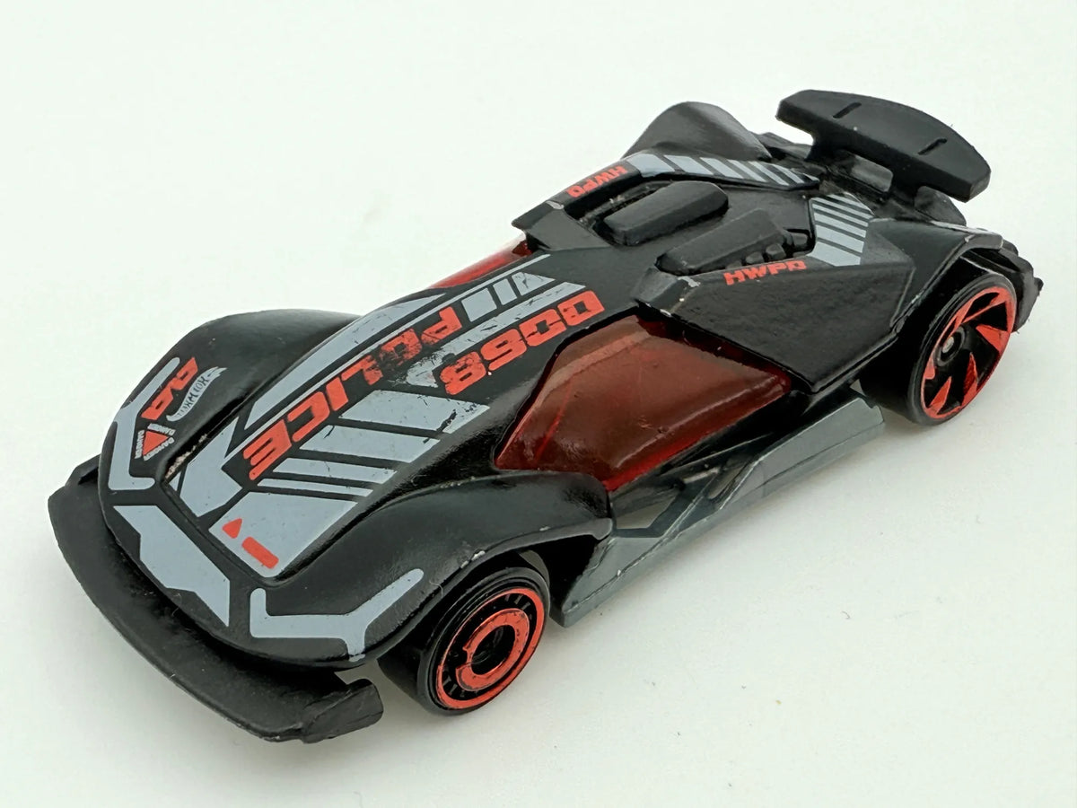 Cyber Speeder, Hot Wheels 2017 Hot Wheels Czarna 1:64 – zdjęcie 7