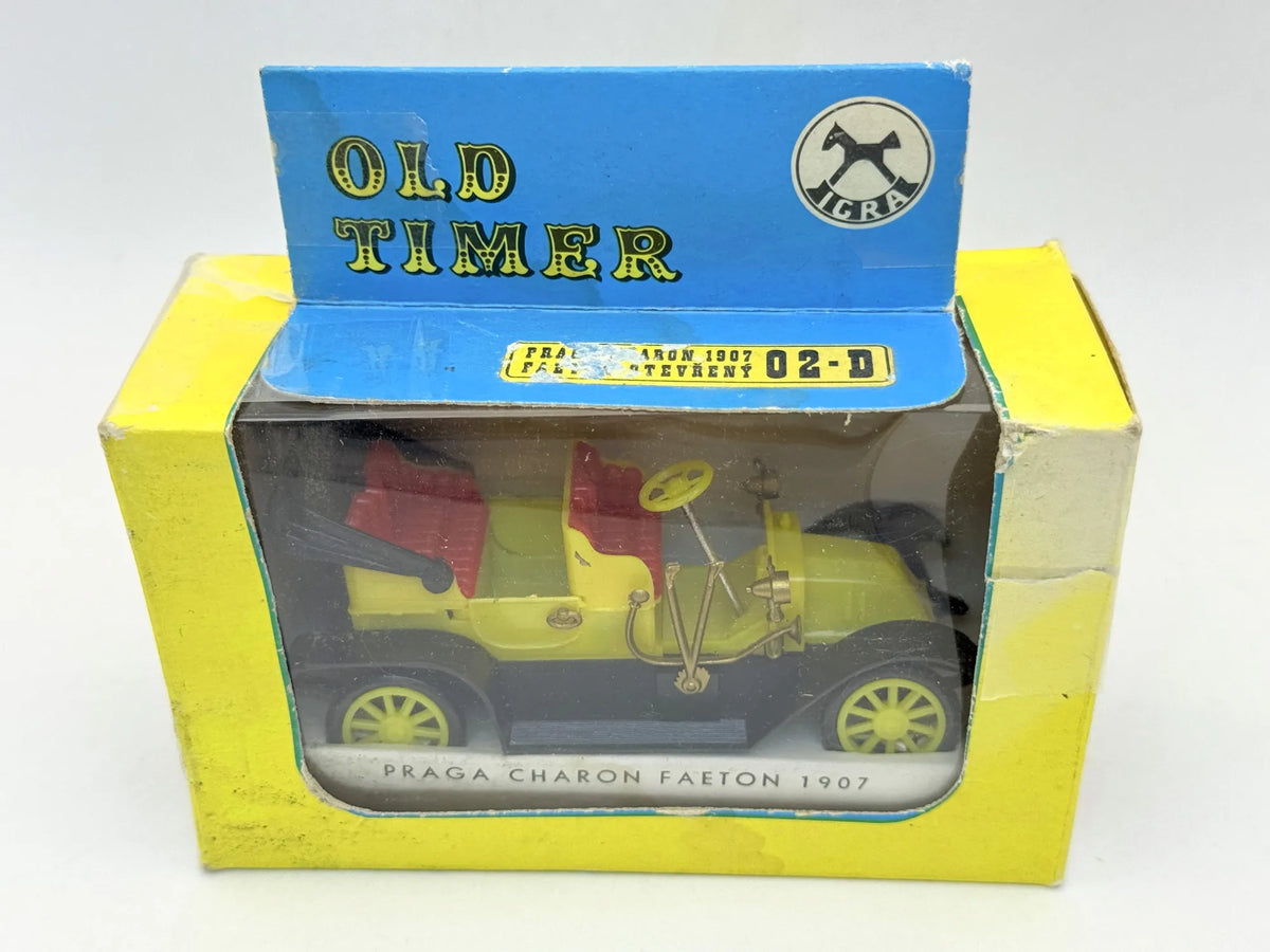 PRAGA CHARON FAETON 1907 Old Timer IGRA '70 Made in Czechosłowacja 1:36 – zdjęcie 7