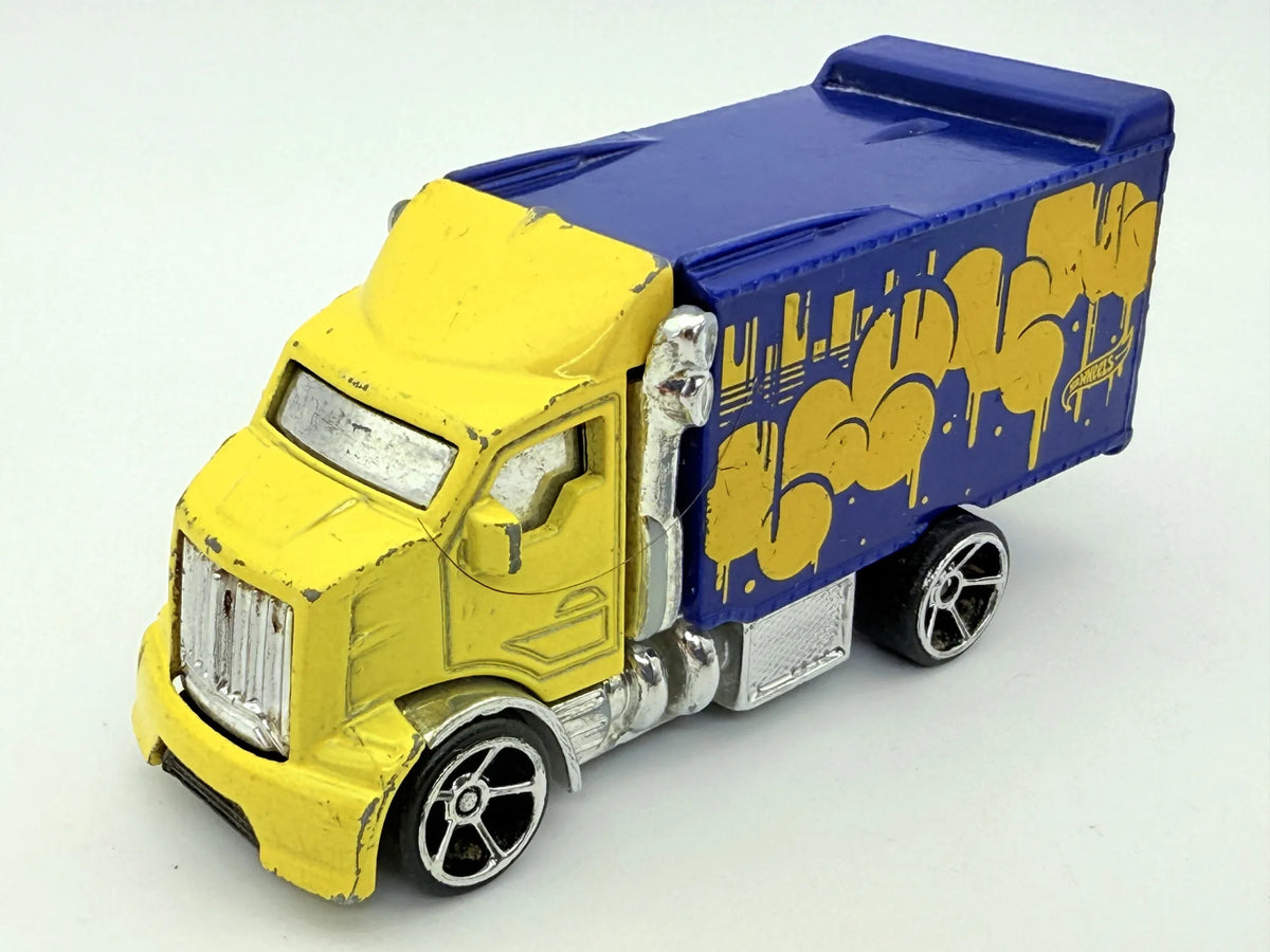Hiway Hauler 2 Hot Wheels Żółty 1:64 – zdjęcie 9