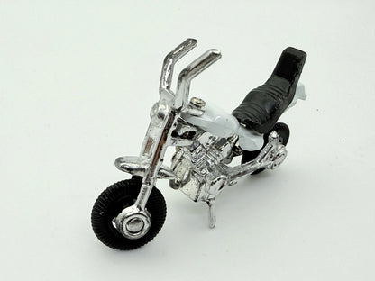 Motocykl Biało-Czarny 1:64 Made in Macao – zdjęcie 6