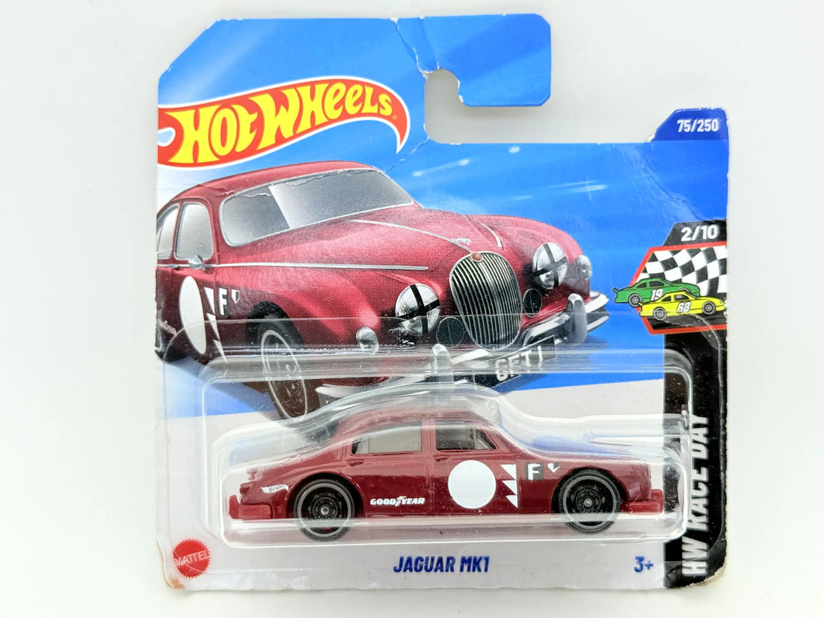 JAGUAR MK1 Hot Wheels 2024 Czerwony 1:64 – zdjęcie 6