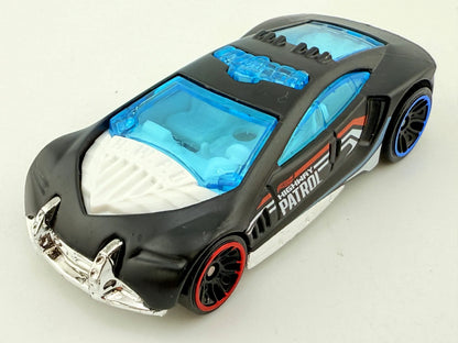 Highway Patrol Hot Wheels 2000 Czarny 1:64 – zdjęcie 8