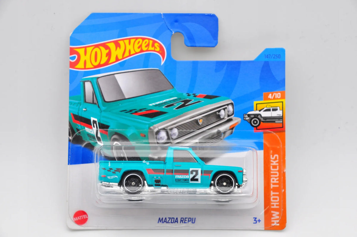 Mazda Repu Hot Wheels 2023 Turkusowy 1:64 – zdjęcie 9