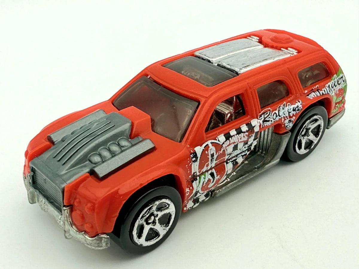 Rollin' Thunder, Mattel, Hot Wheels, resoraki, die cast, 1:64 – zdjęcie 8