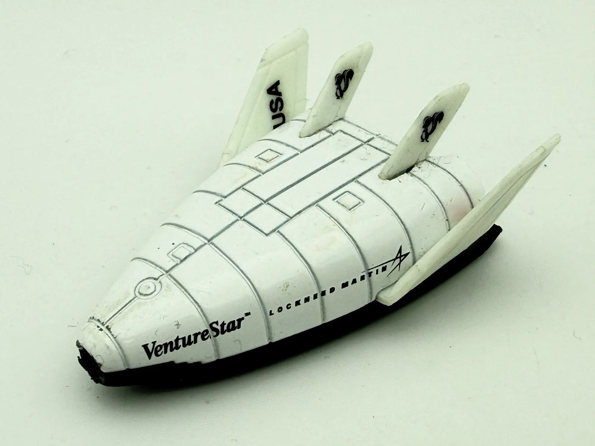 X-33 VENTURESTAR, Matchbox 1999, Die cast 1870BJ, Biały, 1:300, Resoraki – zdjęcie 8