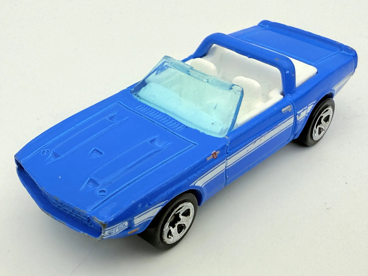69 Shelby Gt-500 Hot Wheels Niebieski 1:64 – zdjęcie 8