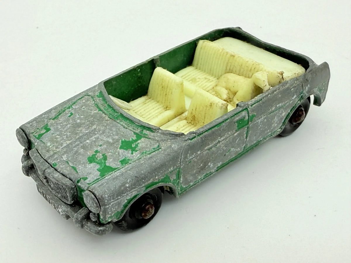 Convertible Matchbox Zielono-Szara 1:60 Made in Anglia – zdjęcie 8