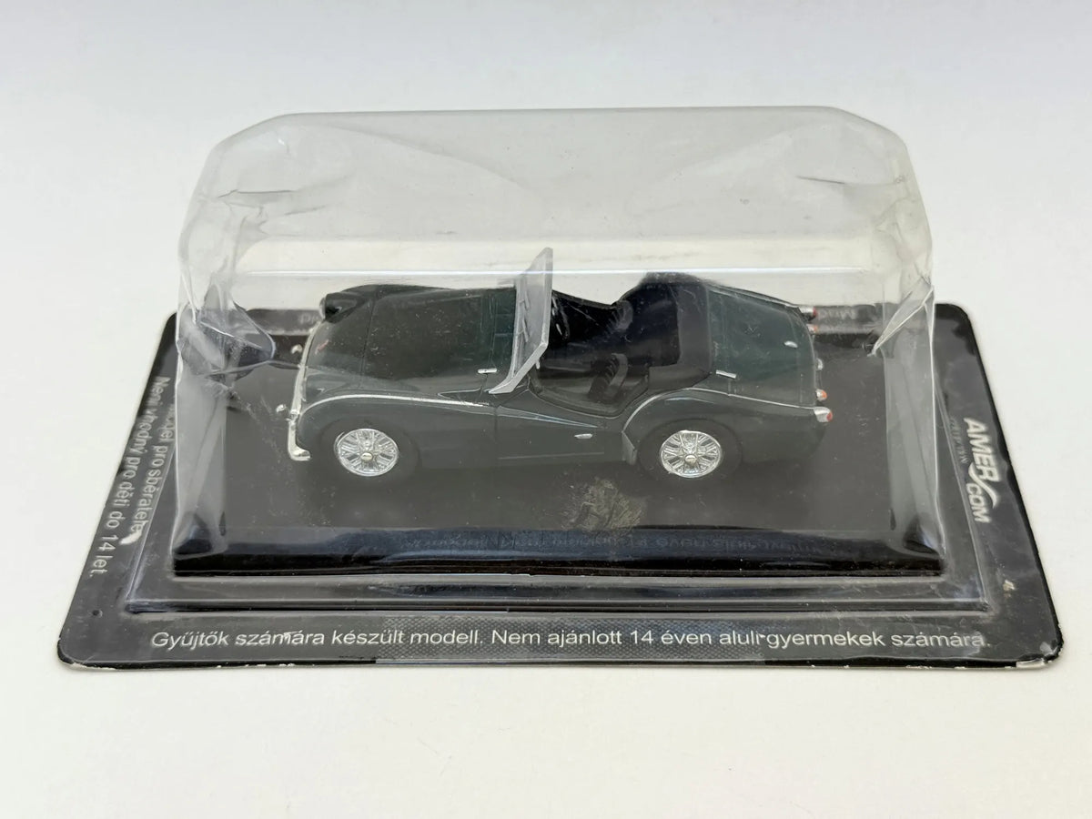 TRIUMPH TR3 Legendarne Samochody AmerCom Zielony 1:43 – zdjęcie 9