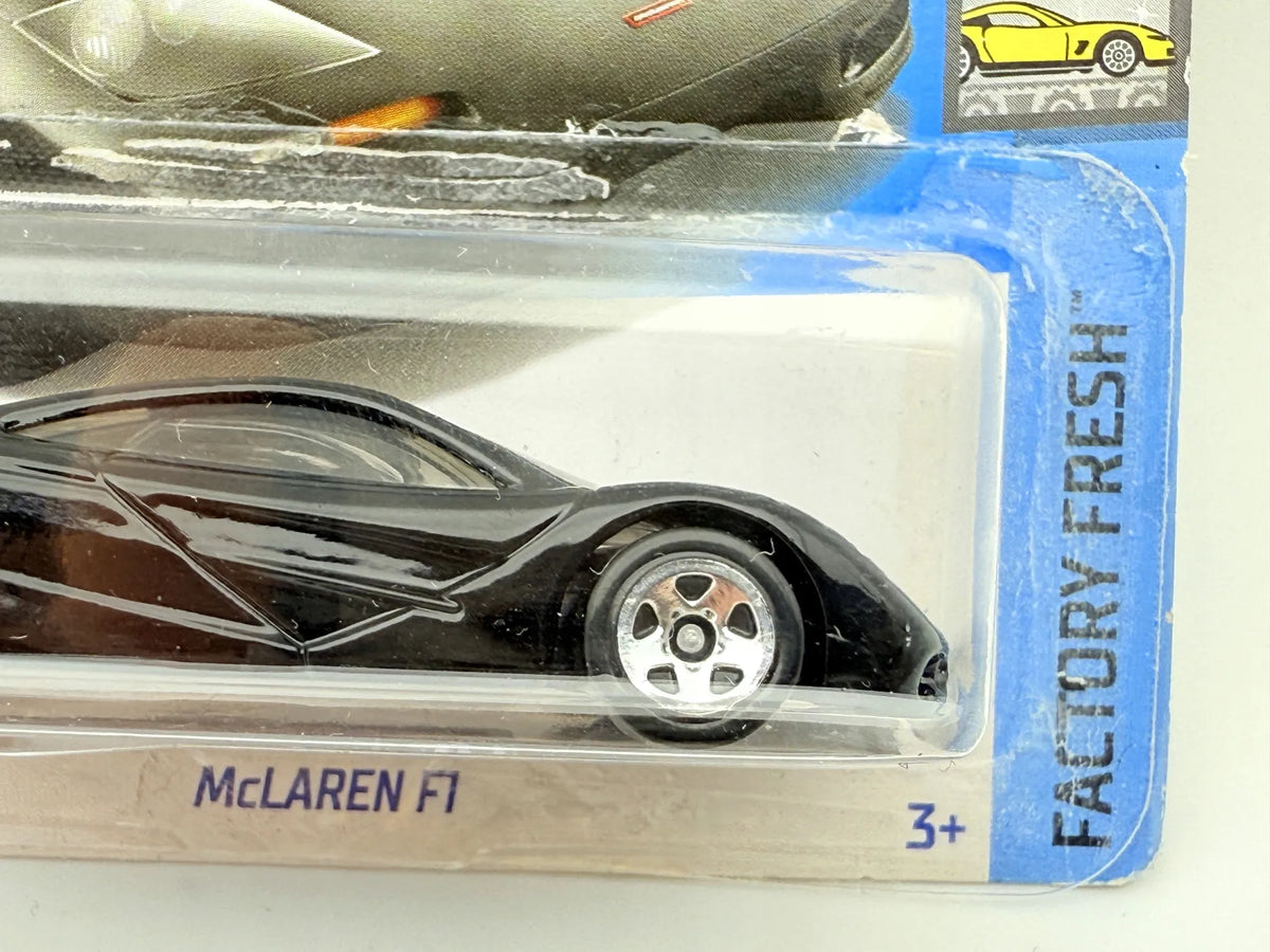 MCLAREN F1, Factory Fresh, Hot Wheels 2022, Resoraki, Die cast, Czarny 1:64 – zdjęcie 5