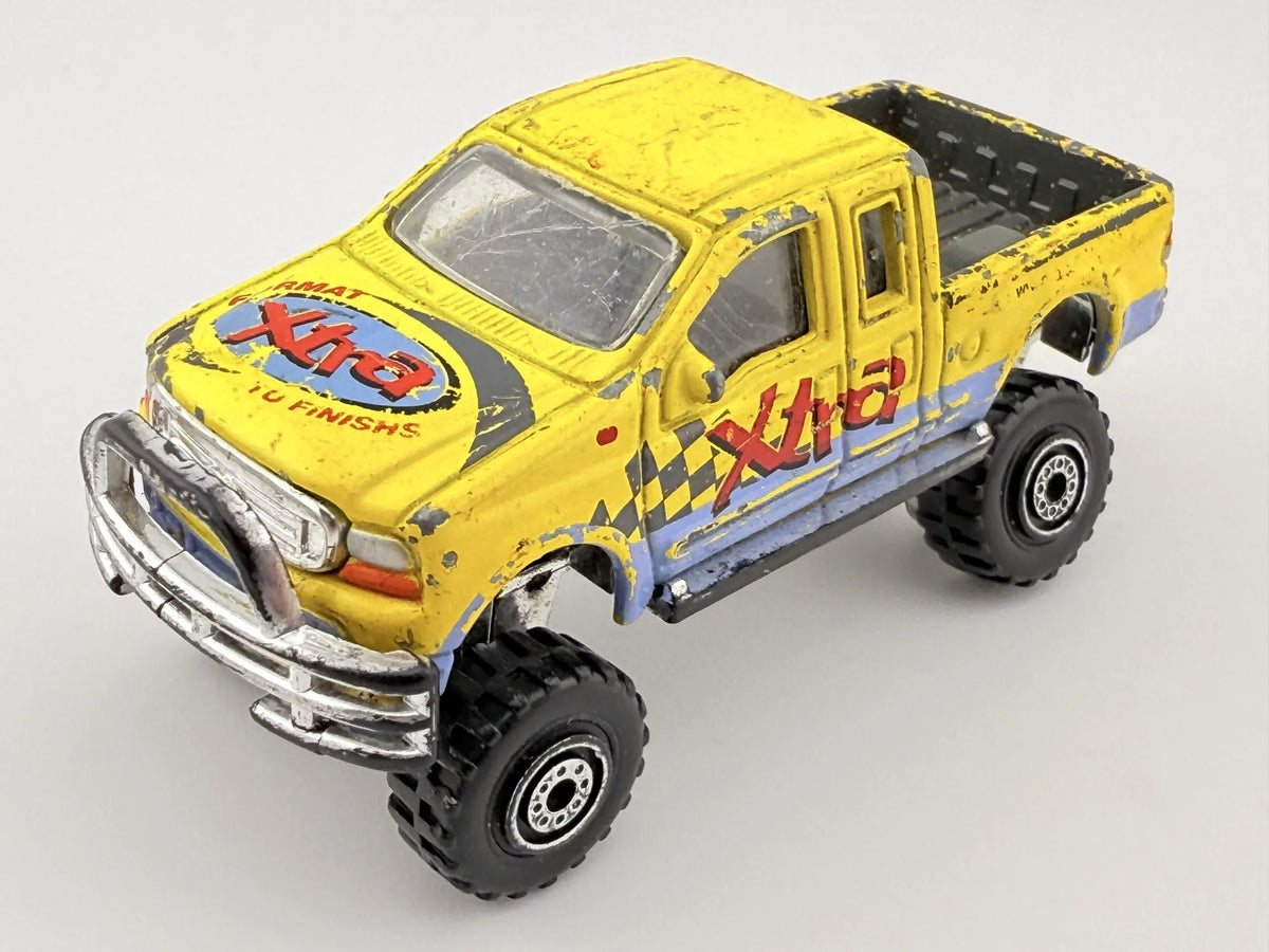 FORD F-SERIES, Ffaltoy, Die cast 193, Żółty, 1:64, Resoraki – zdjęcie 8