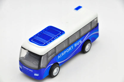 AIRPORT BUS Biało-Niebieska 1:87 – zdjęcie 7