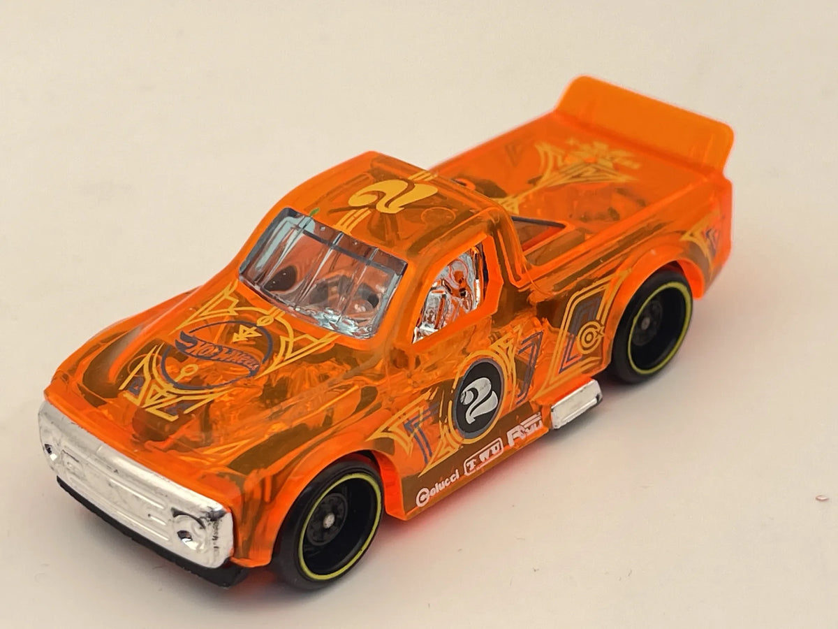 DRAFTNATOR, Hot Wheels 2020, Die cast GRX53, Pomarańczowy, 1:64, Resoraki – zdjęcie 8