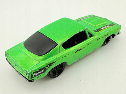 Hemi Cuda Hot Wheels Zielony – zdjęcie 10