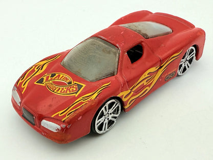Concept Car Speedsters Top Racer, Die cast 9860, Resoraki, Czerwony, 1:64 – zdjęcie 7