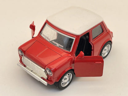 Mini Cooper, Resoraki, Die cast 1:36, czerwony – zdjęcie 8