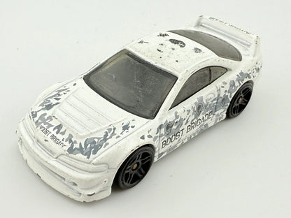 CUSTOM '01 ACURA INTEGRA GSR, Boost Brigade, Hot Wheels 2015, Biały, 1:64 – zdjęcie 8