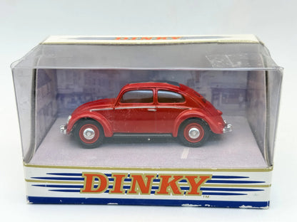 1951 VW VOLKSWAGEN BEETLE Dinky Toys '80 Czerwony 1:43 – zdjęcie 7