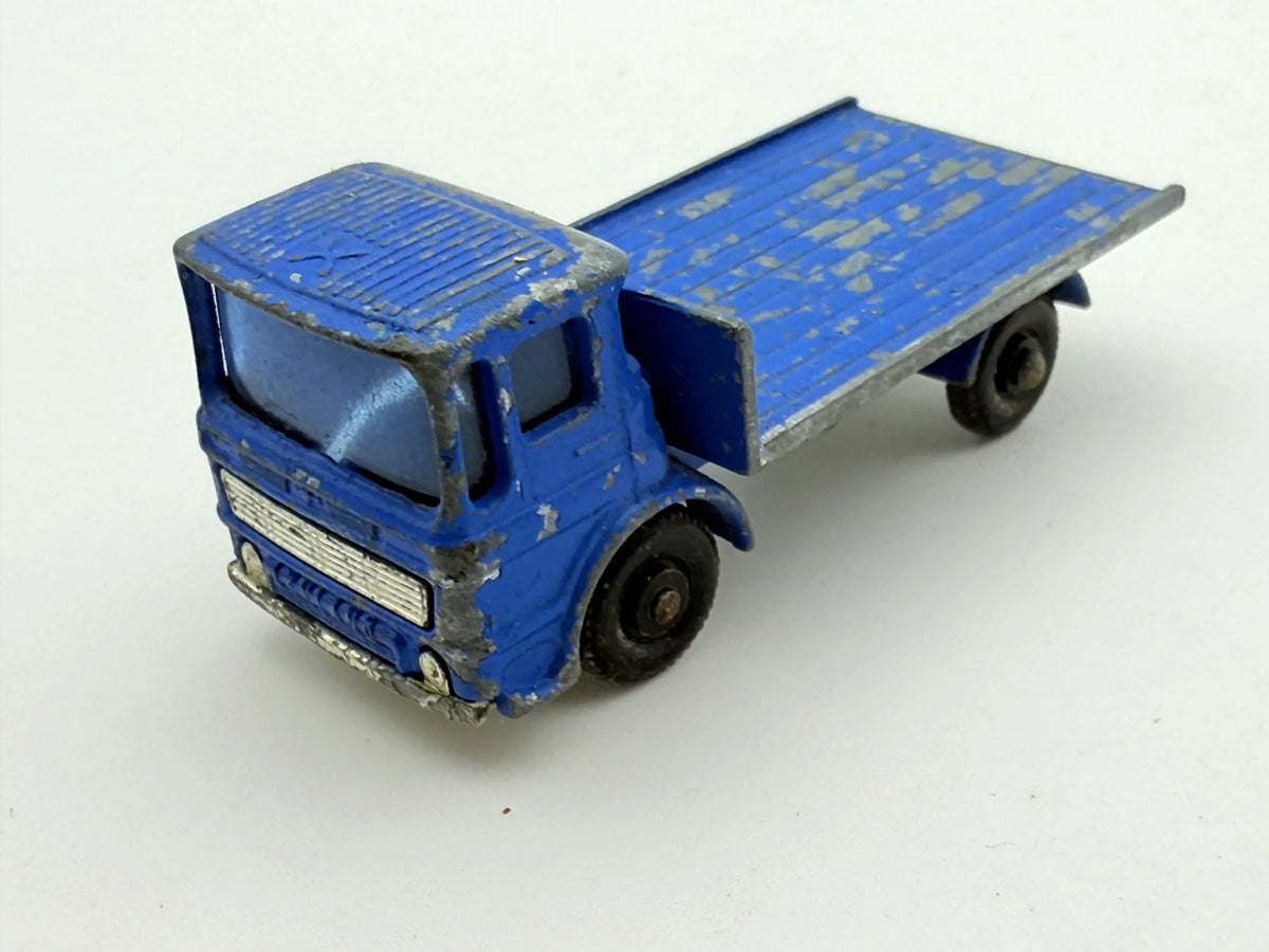 Site Hut Truck Matchbox Niebieski 1:87 Made in Anglia – zdjęcie 7