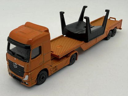 Ciężarówka MERCEDES-BENZ ACTROS Majorette 1992 Pomarańczowy 1:87 – zdjęcie 8