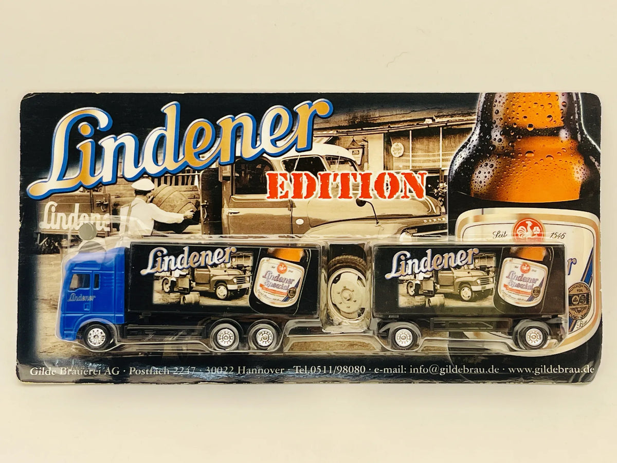MAN TRUCK Grell 1:87 Blister Reklama Lindener Gilde Brauerei AG z Hanoweru – zdjęcie 7
