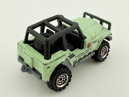 Jeep Cj-7 Matchbox 2003 Miętowy 1:64 – zdjęcie 9