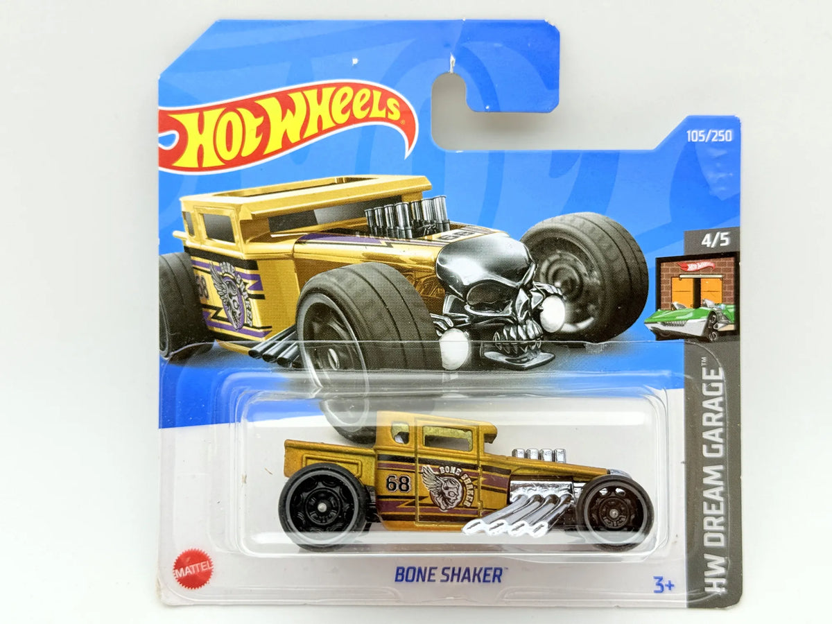 Bone Shaker Hot Wheels Złoty 1:64 – zdjęcie 7