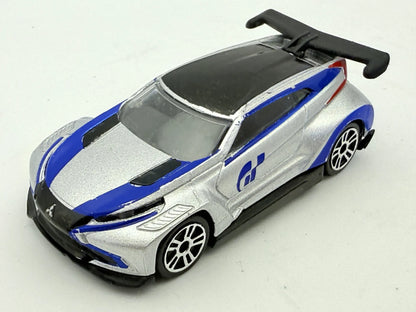 Mitsubishi Xr-Phev Vision Gran Turismo Majorette Srebrny 1:64 – zdjęcie 8