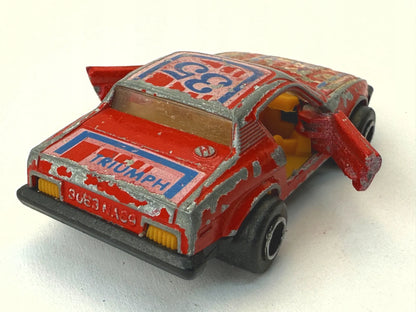 Triumph Tr7 Majorette Czerwony 1:58 Made in France – zdjęcie 8