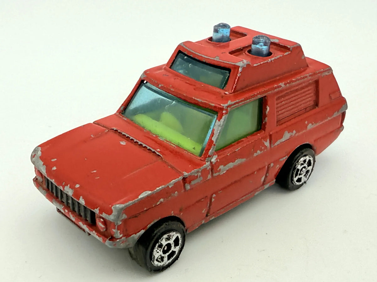 Range Rover Corgi Czerwony 1:64 Made in Wielka Brytania – zdjęcie 8