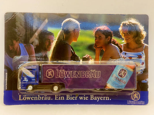 MAN TRUCK Hümmer 1:87 Ciężarówka Promocyjna Fioletowy Blister Löwenbräu