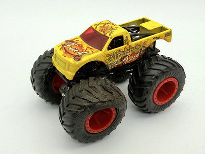 Monster Truck Hot Wheels Żółty 1:64 – zdjęcie 9