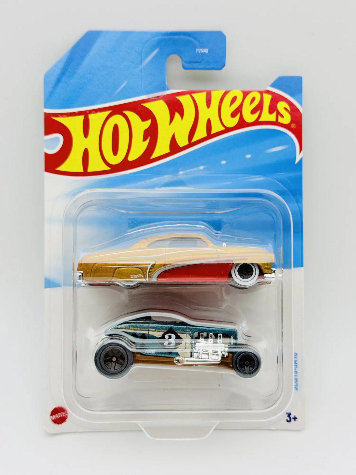 2 Pack Hot Wheels 2025 1:64 3 Blister Złoty – zdjęcie 6