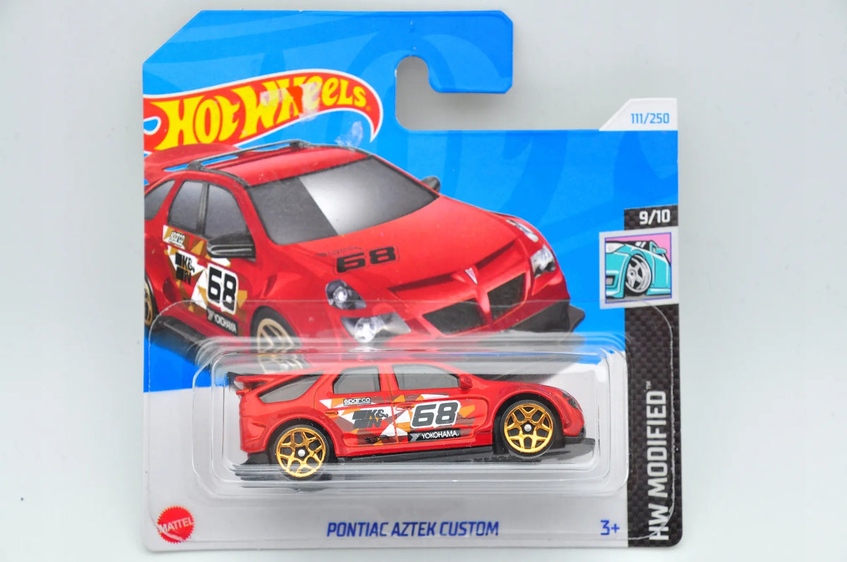 PONTIAC AZTEK CUSTOM Hot Wheels 2024 Czerwony 1:64 – zdjęcie 9