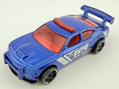 DODGE CHARGER DRIFT HWPD, Hot Wheels 2009, Die cast 19877, Niebieski, 1:64 – zdjęcie 8