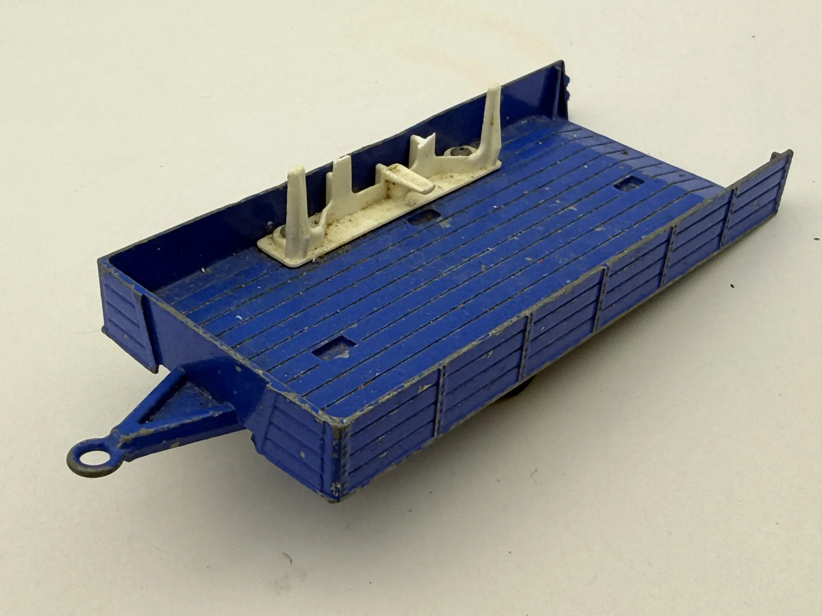 DROPSIDE TRAILER Corgi '80 Niebieski 1:43 Made in United Kingdom – zdjęcie 6