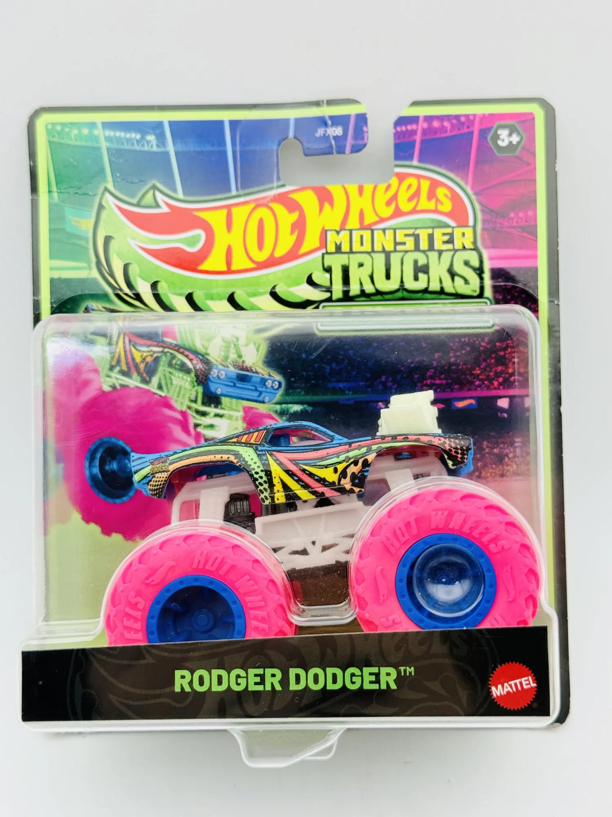 Rodger Dodger Hot Wheels 2024 1:64 Blister Różowy – zdjęcie 6