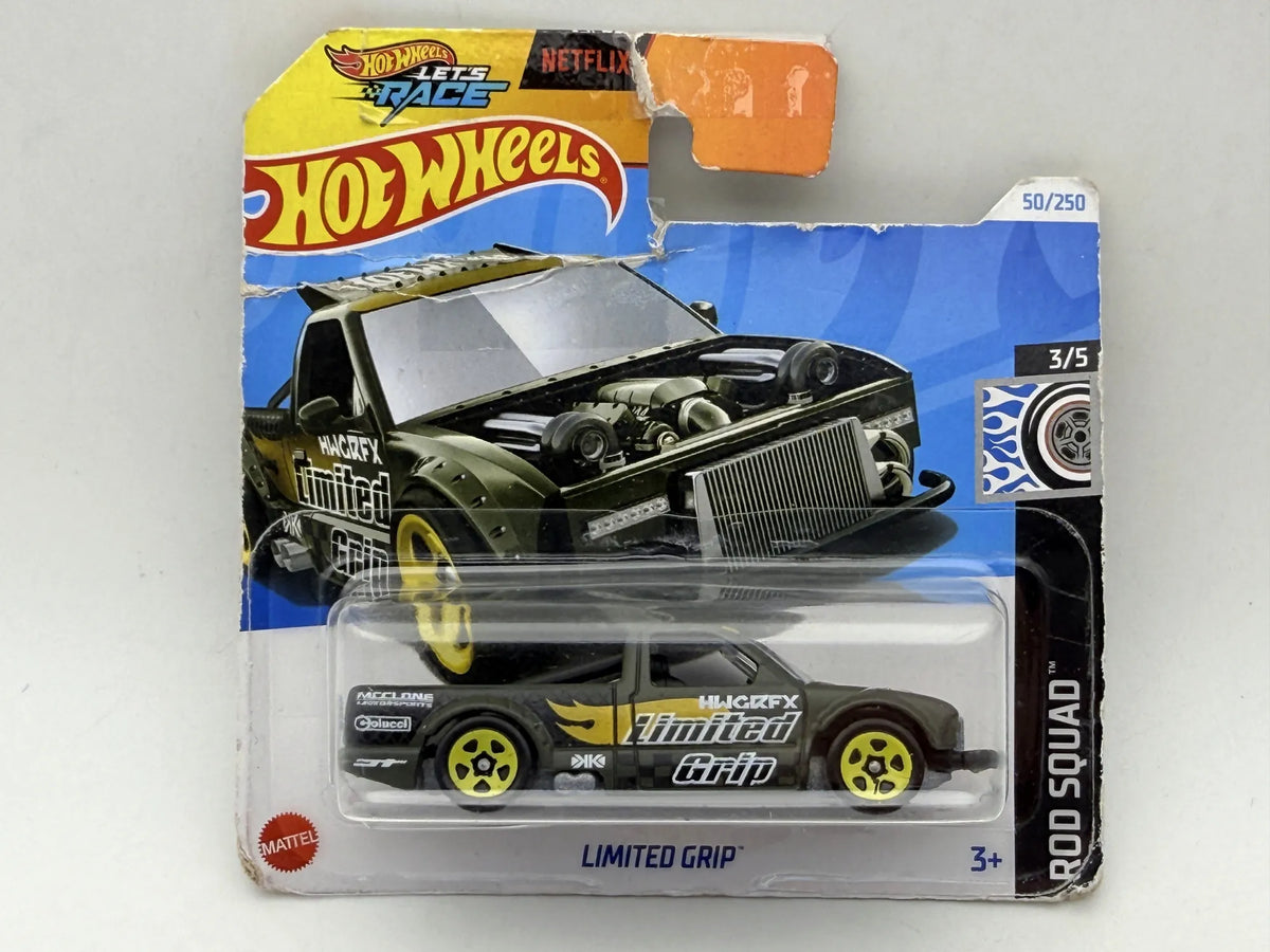 Limited Grip Rod Squad Hot Wheels 2024 Czarny 1:64 – zdjęcie 9
