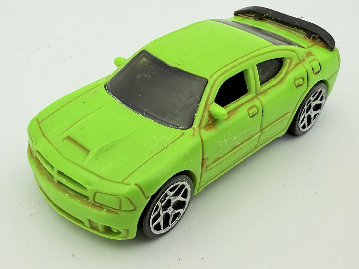 Dodge Charger DRIFT, Hot Wheels 2006, Resoraki, Die cast 1:64, zielony – zdjęcie 8