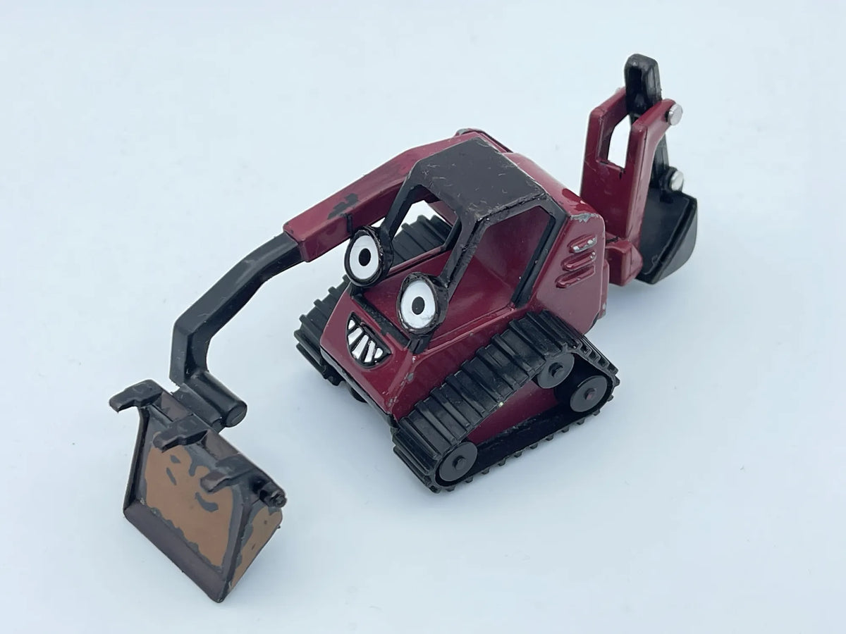 Koparka-ładowarka Benny z serii Bob Budownicz, Resoraki, Die cast 1:55 – zdjęcie 8