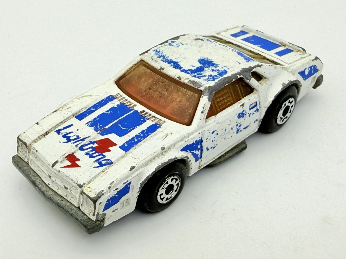 Chevy Pro Stocker Matchbox 1980 Biały 1:64 Made in England 2xMetal – zdjęcie 8