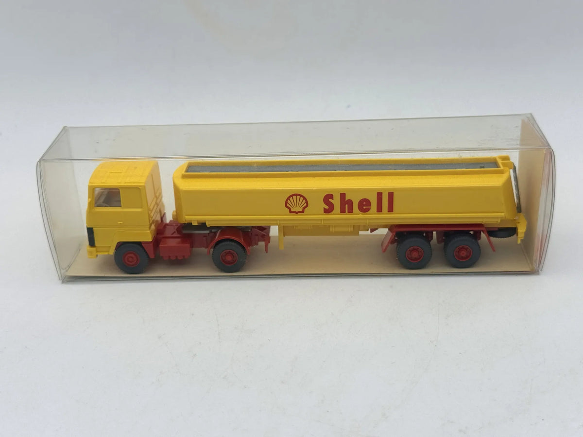 Shell Tankzug Wiking Żółty 1:87 Made in Berlin West Germany – zdjęcie 7