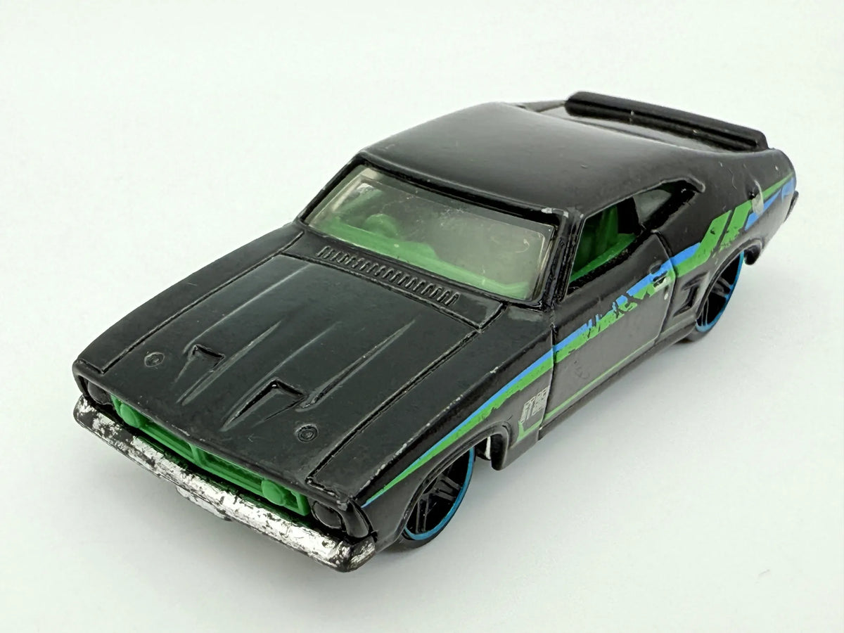 Ford Falcon Xb Hot Wheels Czarny 1:64 – zdjęcie 10